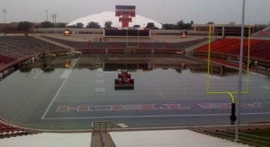 Jones-ATT reflection pool after downpour